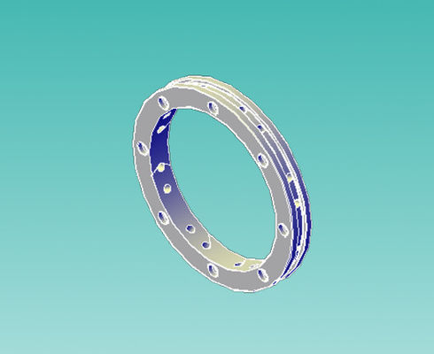 H240 Cuadro de rodamientos Partes de un anillo de contracción de ventilador axial TlT resistente a la abrasión 500*60 mm