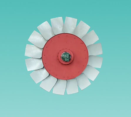 Mantenimiento del rotor del ventilador de refuerzo TLT con palas móviles RAF40-20-1
